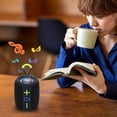 thumbnail image 4 of EGNMCR Sound Machine New Exquisite Cylindrical Portable Bass Bluetooth Speaker Colorful Lights Cool Gift Sound a sound, 4 of 5