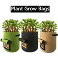 thumbnail image 2 of Gallon Potato Planting Bag Pot Planter Growing Garden Vegetable(Black/S), 2 of 7