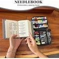 thumbnail image 6 of Embroidery Kit for Beginners, Complete Hand Embroidery Kit with Stitching Book, Embroidery Stitch Guide & Beginner-Friendly Tools, Perfect Embroidery Starter Kit for DIY Projects, 6 of 9