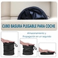 thumbnail image 4 of Mini Bote de Basura para Carro Plegable 2 PCS, Basurero para Auto Portátil, Incluye 10 Rollos de Bolsas de Basura,Bolsas de Basura Colgantes Impermeables con Velcro,Adecuadas para Automóviles, 4 of 7