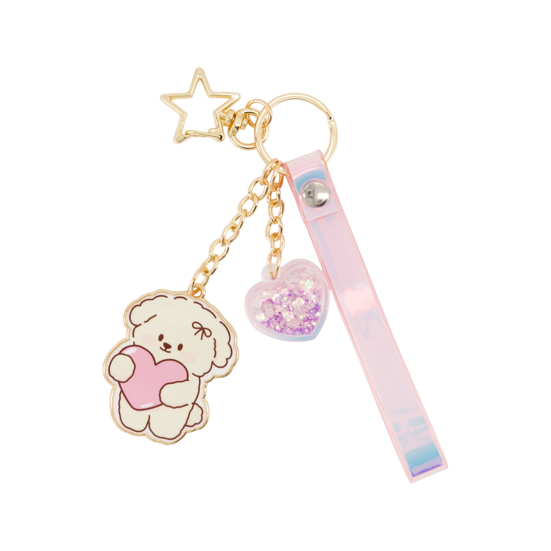 Claire's Bag Charm - Puppy Love