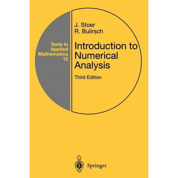 Texts in Applied Mathematics Introduction to Numerical Analysis, Book 12, (Paperback)