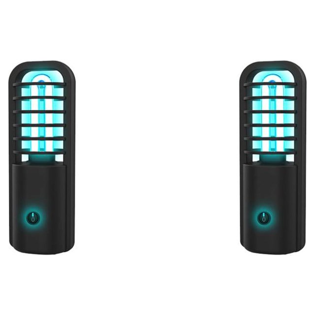 Kearding Nuevo portátil interior 360 grados UV luz hogar armario zapatero baño lámpara UV limpiador Type1 NO1