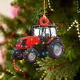 thumbnail image 6 of SLYNSHome Christmas Ornaments,Christmas Hanging Car Ornaments Vintage Excavator Pendant Christmas Transportation Themed Party Decoration for Tree Home Car Xmas Supplies (), 6 of 6