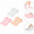 thumbnail image 4 of Mens Socks Womens Socks 3 Pairs Moisturizing Socks High Elastic Socks Foot Care Tool for Dry Cracked Heel Calluses Skins Damaged Cuticles Repairing Softening Socks S Mens Socks Womens Socks, 4 of 5
