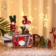 thumbnail image 2 of KG decoraciones navideñas en Stock Noel Navidad Natale madera Santa decoraciones navideñas coloridas palabras de madera Feliz Navidad ornamento, 2 of 4