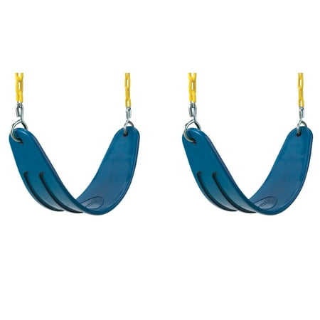 Swing N Slide Extreme Duty Swing Seats With Chains Blue 2 Pack