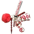 thumbnail image 1 of Safety Keychain Set Portable Faux Leather Wristlet Keychain Pendant Keychain, 1 of 4
