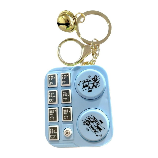 Lksixu Lecteur de Disque DJ Porte-Clés Mini Instrument de Musique Porte-Clés Sac Pendentif Petit Cadeau Bacs de Rangement Organisateurs et Rangement