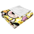 thumbnail image 4 of Cartoon Network's Powerpuff Girls Fighting Crime Kids Silk Touch Throw Blanket, 4 of 4