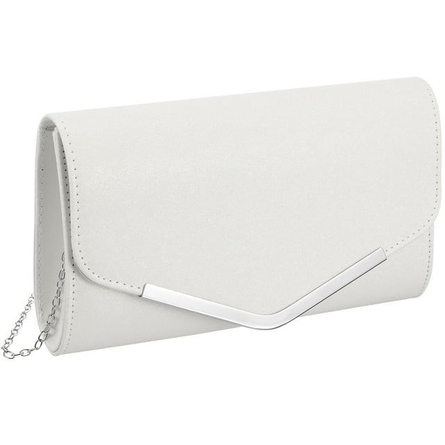 Bolso de mano de noche, bolso de fiesta, bolso de mano tipo clutch, bolso sencillo con cadena para mujer