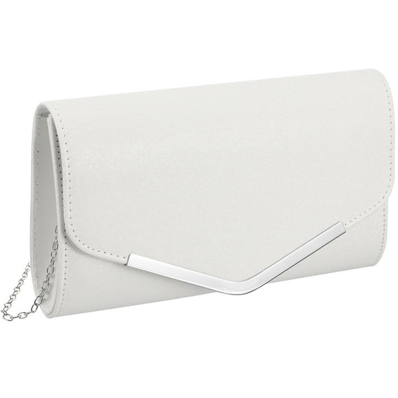 Bolso de mano de noche, bolso de fiesta, bolso de mano tipo clutch, bolso sencillo con cadena para mujer