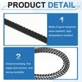 thumbnail image 3 of 2 Pcs 210XL Rubber Timing Belt 105 Teeth Geared Belt 5.08mm Pitch x 10mm Width, 3 of 6