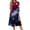 Black, variant on BOMYJESK 4th Of July Dresses for Women Patriotic American Flag Maxi Dress Boho Independence Day 2026 Summer Dresses A-Line Dress Casual Party Apparel Navy 3XL