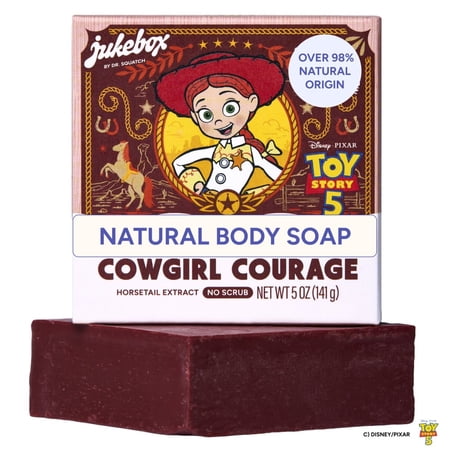 Jukebox Womens Bar Soap, Natural Bar Soap for Women, Cowgirl Courage, 5 Oz