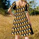 thumbnail image 5 of Vestido elegante de manga corta con estampado de cerveza para mujer, vestido de fiesta, vestido de baile, promoción, 5 of 7
