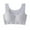 Gray, variant on SCSAlgin Women's Wireless Silk Bra Classic Invisible Embrace Comfort Seamless Bra