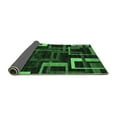 thumbnail image 2 of Ahgly Company Indoor Rectangle Oriental Emerald Green Modern Area Rugs, 2' x 3', 2 of 4