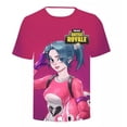 thumbnail image 4 of Aesthetic Cosplay Fortnite 3D Print Quick Dry Crew Neck T-Shirt, Adult Sizes, 4 of 33