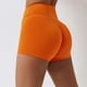 thumbnail image 4 of La cintura alta del entrenamiento del gimnasio del doblez de la yoga de los pantalones cortos apretados de las mujeres pone en cortocircuito los pantalones calientes de elevación de la nalga, 4 of 5