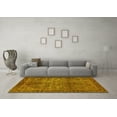 thumbnail image 3 of Ahgly Company Indoor Rectangle Oriental Yellow Industrial Area Rugs, 7' x 10', 3 of 4
