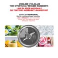 thumbnail image 4 of Starfrit Personal Blender - Two 828ml Cups - Stainless Steel Blade - High, Low & Pulse Modes - 300W - Black, 4 of 9