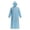 #258-Blue, variant on Cevemin Unisex Thickened Heavy Duty Waterproof Windproof Breathable Raincoat 120cm Long, Seam Sealed Rain Jacket for Hiking Cycling Camping Travel Outdoor Emergency Gear