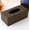 Black Clouds, variant on Leather Tissue Box Holder - Waterproof Rectangular Tissue Box Cover Vintage Napkin Paper Holder for Home,Office&Car Decor (Gold)