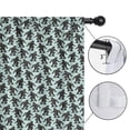 thumbnail image 4 of Blackout Kids Curtains,Blue Bigfoot Pattern Childrens Insulated Curtains Set Of 2,Bedroom Essentials,Toddler Room Decor 42x54in(106x137cm), 4 of 5