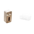 thumbnail image 1 of caja de pañuelos,Funda para caja de pañuelos de cuero sintético para dormitorio,Caja de almacenamiento de toallas de papel para sala de estar que ahorra espacio,Cesta de almacenamiento,Cesta, 1 of 8