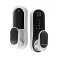 thumbnail image 2 of password,Door Lock Remote Operation WifiApp Remote LockApp Lock 30-60mm Office And 2 Door With 2 And Wifi Smart Lock Handle With 2 Office Bedroom Door Smart Lock 30-60mm, 2 of 7