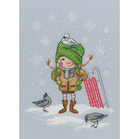 UPC: 4743348404067 | Skating M653 Counted Cross Stitch Kit