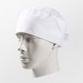 thumbnail image 1 of Gorro de chef Gorro de trabajo para chef Gorro de chef para hotel y restaurante Gorro plano de malla transpirable para chef de repostería de West Point, 1 of 6