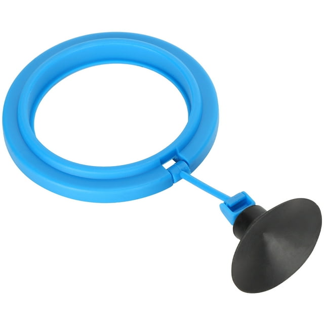 Peahefy Fish Tank Feeder,Aquarium Feeding Rings,Aquarium Fish Feeding Rings Fish Tank Small Floating Food Feeder with Suction Cup