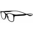 thumbnail image 3 of Magz Chelsea Cateye Blue Light Reading Glasses +3.00 Black Computer Readers Men Women Neck Hanging Magnetic Rear Connecting, 3 of 4