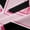 Black Pink K, variant on Feelyou Pink Initial K Letter Black Out Curtains, Princess Cartoon Ribbon Curtains Pack of 2 (42x63 Each), Fashion Buffalo Bowknot Bedroom Curtains, Blackout Curtains Bedroom Decor