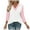 Pink, variant on Womens Tops 2026 Dressy Casual Pleated Long Sleeve Tunics Tops to Wear with Leggings V Neck Work Blouse Brown XXL
