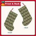 thumbnail image 2 of Sikiie Green Snake Christmas Stockings,18 Inches Christmas Stockings Xmas Hanging Stockings for Family Christmas Decorations & Gifts, 2 of 7