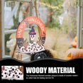 thumbnail image 3 of Halloween Wood Door Sign Hanging Ornament Decoration Halloween Party Wooden Tag, 3 of 3