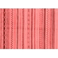 thumbnail image 1 of Ahgly Company Indoor Rectangle Abstract Red Modern Area Rugs, 7' x 9', 1 of 4