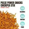 thumbnail image 3 of Pulse Power Chickpea Stix Sweet Chili 3oz, 3 of 7