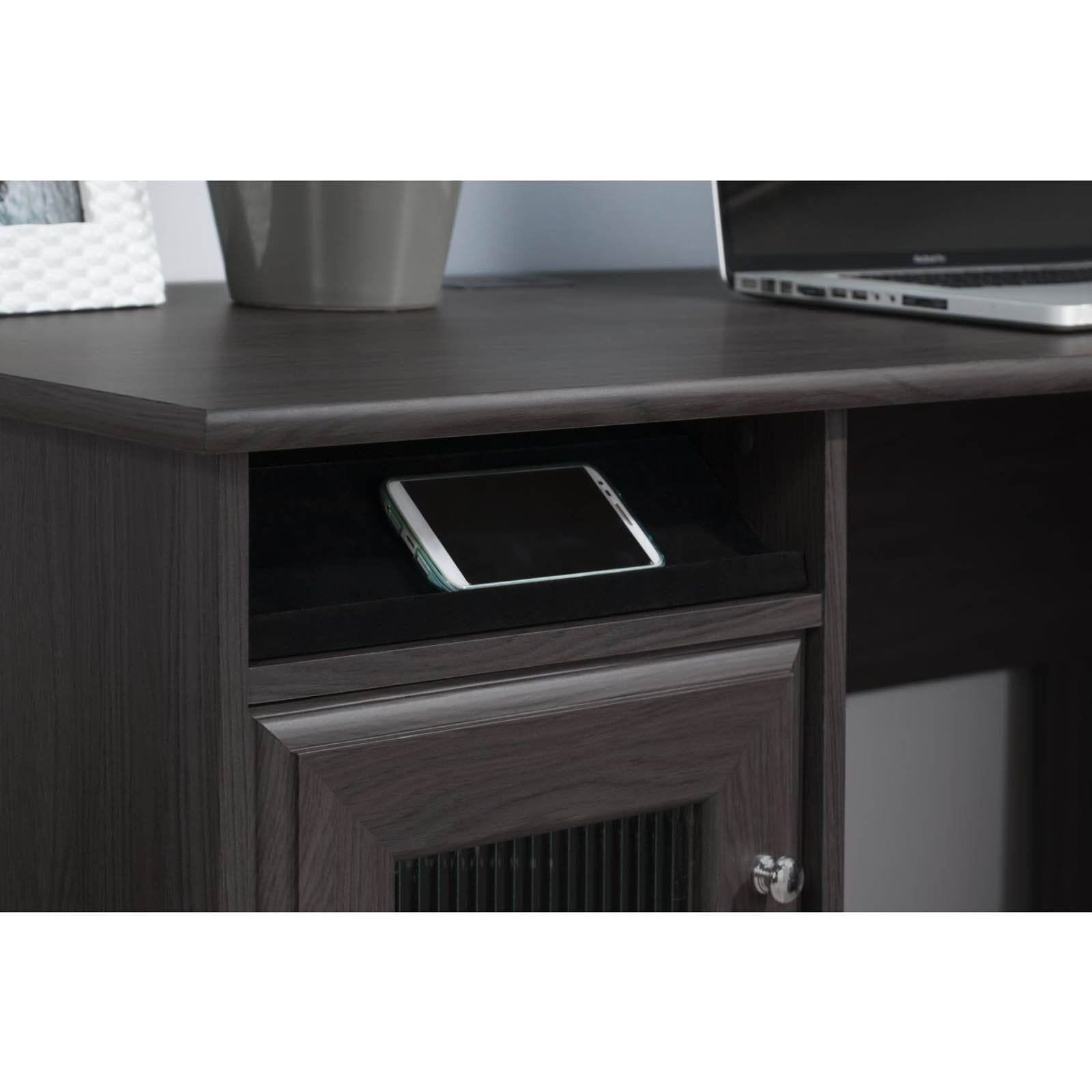 Bush Cabot L Shaped Desk With Optional Hutch Com