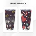 thumbnail image 3 of Rateoe Merry Christmas Printed Car Guy Gifts for Men Women Tumbler - 20oz/590ml Double Wall Vacuum Insulated Stainless Steel Travel Tumbler Cups with Lid & Straw-Without Straw, 3 of 8