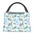 thumbnail image 1 of Fotbe Colorful Sea Turtle Bolsa Térmica Portátil con Estampado, Bolsa de Entrega de Alimentos Aislada, Bolsa Reutilizable de Gran Capacidad para Comidas y Supermercado, 1 of 6