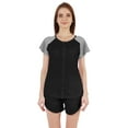 thumbnail image 1 of Inkmeso Solid 2 Pc Nightwear Set For Women Raglan Sleeves Button-Down Top & Shorts Sleepwear-62, 1 of 7