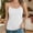 White, variant on BUIGTTKLOP Camisole Tops for Women with Built-In Bra Adjustable Straps Cami Scoop Neck Side Ruched Layering Tanks