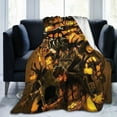 thumbnail image 6 of Bendy And The Ink Machine Blanket, Horror Game Throw Blanket For Bed Sofa Couch, Super Soft Flannel Blanket For Bedroom Livingroom, 80"X60", 6 of 9
