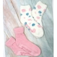 thumbnail image 3 of Lush N Plush 2 pack slipper socks - Lavender N Shea Butter, Raspberry, 3 of 10