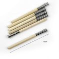 thumbnail image 2 of 5pcs Wood Single-head Pencil Extender Drawing Art Drawing Pen Extender for Students Officer Teachers, 2 of 4