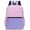 Light Purple, variant on Lightweight School Bookbag For Everyday Study Travel Comfortable Backpack With Stylish Design Light Pink